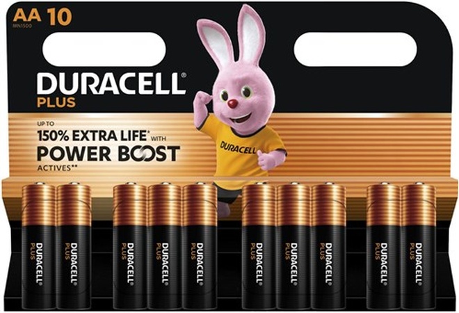 Duracell Plus Power Boost AA 10 pack