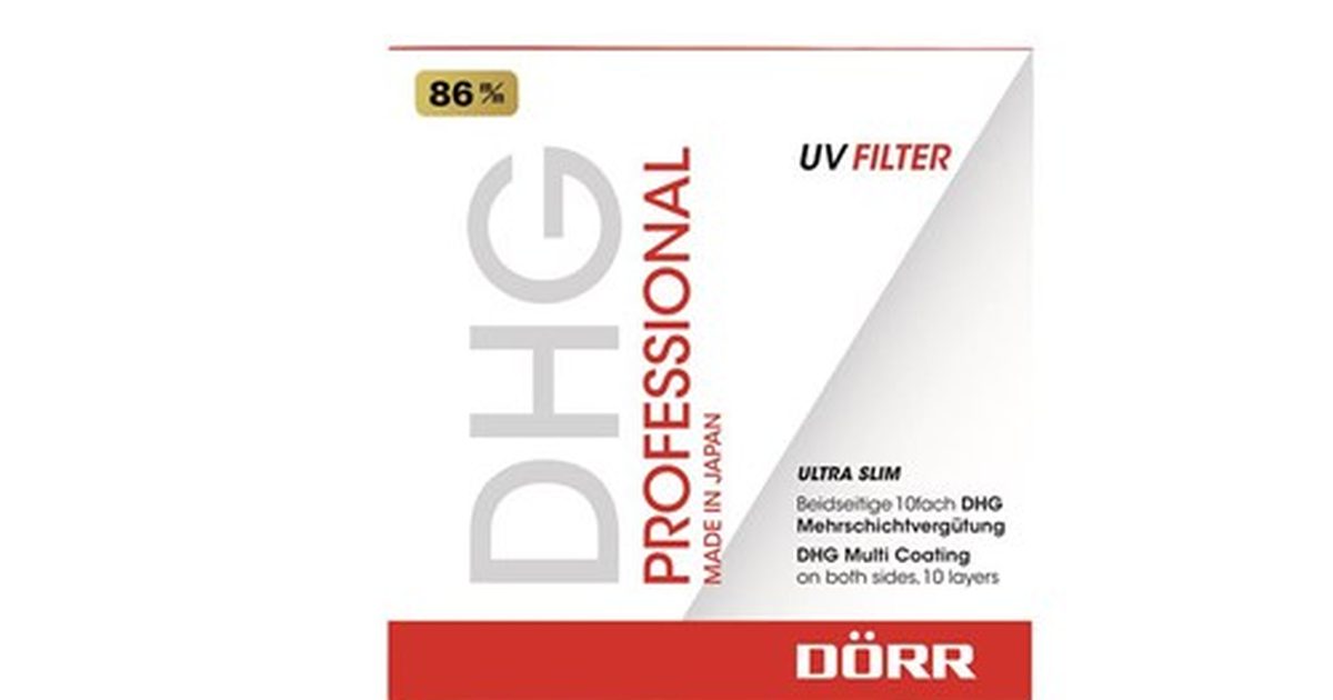 DHG UV - Filter 86mm