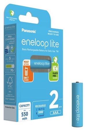 Eneloop lite AAA 550 mAh blister 2