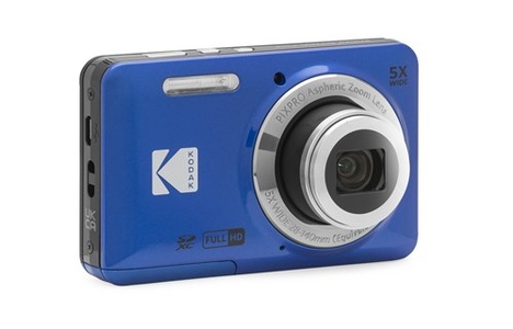 FZ55, 5x Zoom CMOS, FHD, Li-ion, blauw