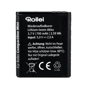 Accu voor Rollei Compactline 10x zoom camera