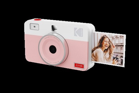 KODAK MINI SHOT 2 RETRO PINK 2.1 x3,4 Portable Print Camera,
