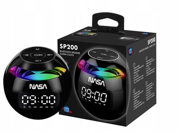 NASA - Bluetooth Speaker & Alarm clock