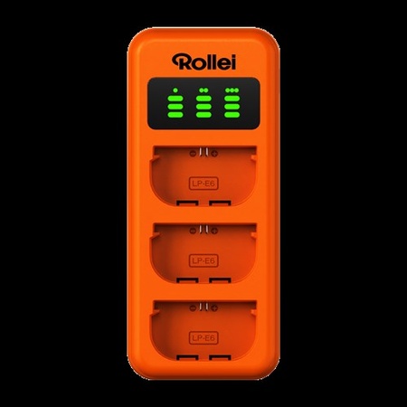 Rollei lader voor Canon LP-E6