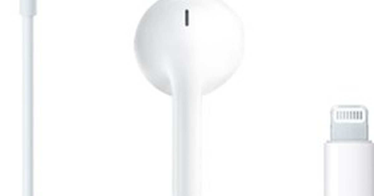 apple Earpods with Lightning connector