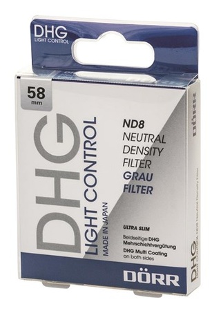 DHG ND8 Light Control Filter  58 mm