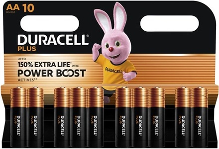 Duracell Plus Power Boost AA 10 pack