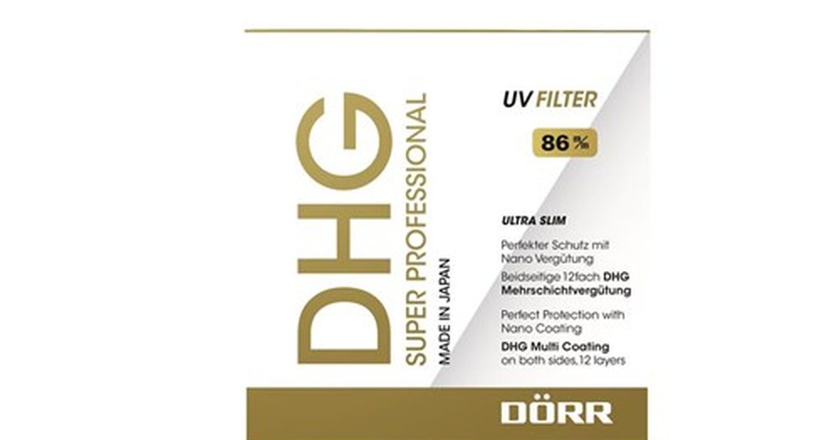 DHG Super Protect UV Filter 86 mm