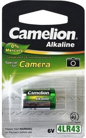 Camelion Plus Alkaline 4LR43 6V 0% Mecury blister 1